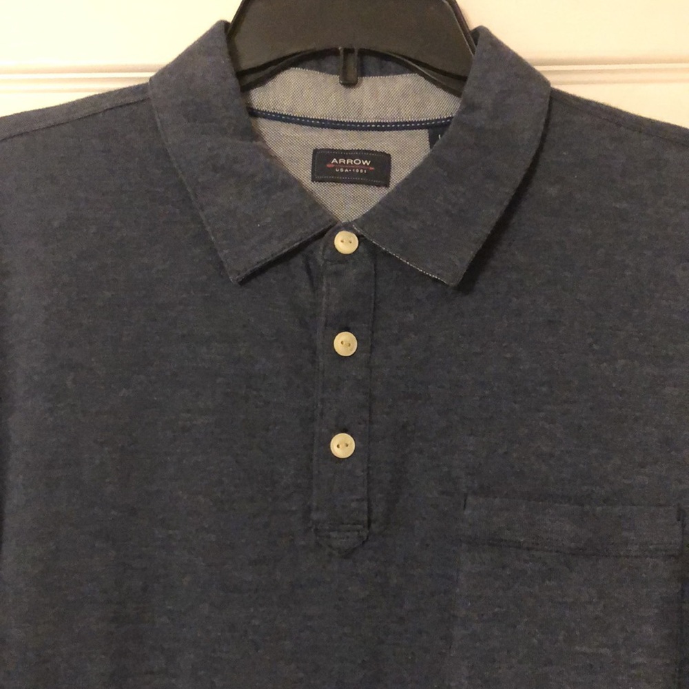 ARROW blue polo